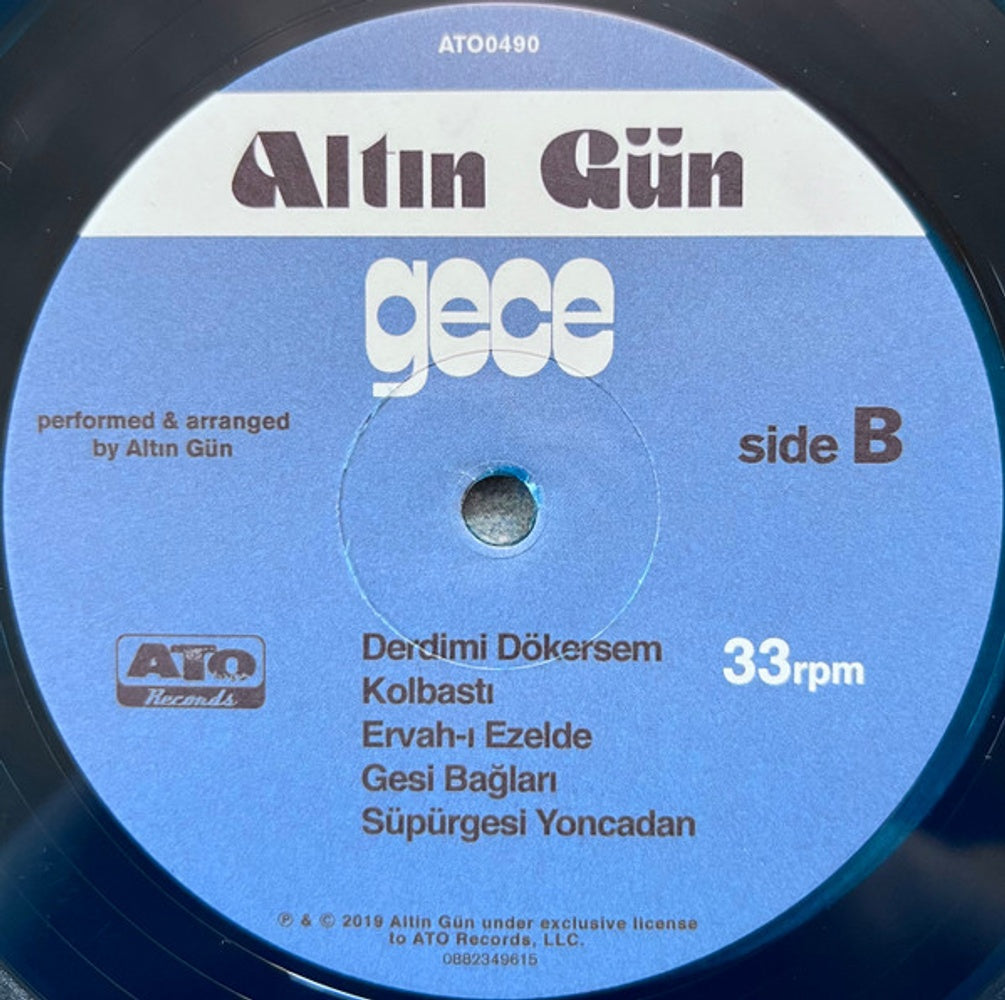Image 3: Altin Gun – Gece (Summer Sky Wave LP Vinyl) Vinyl LP | Relix