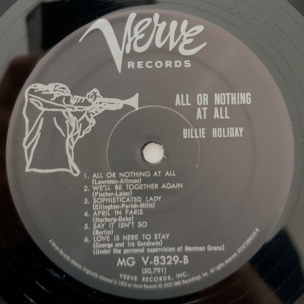 Image 3: Billie Holiday – All Or Nothing At All (180 Gram LP Vinyl) Vinyl LP | Relix