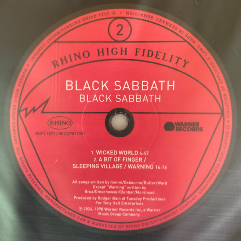 Image 3: Black Sabbath – Black Sabbath (Bme LP Vinyl) Vinyl LP | Relix