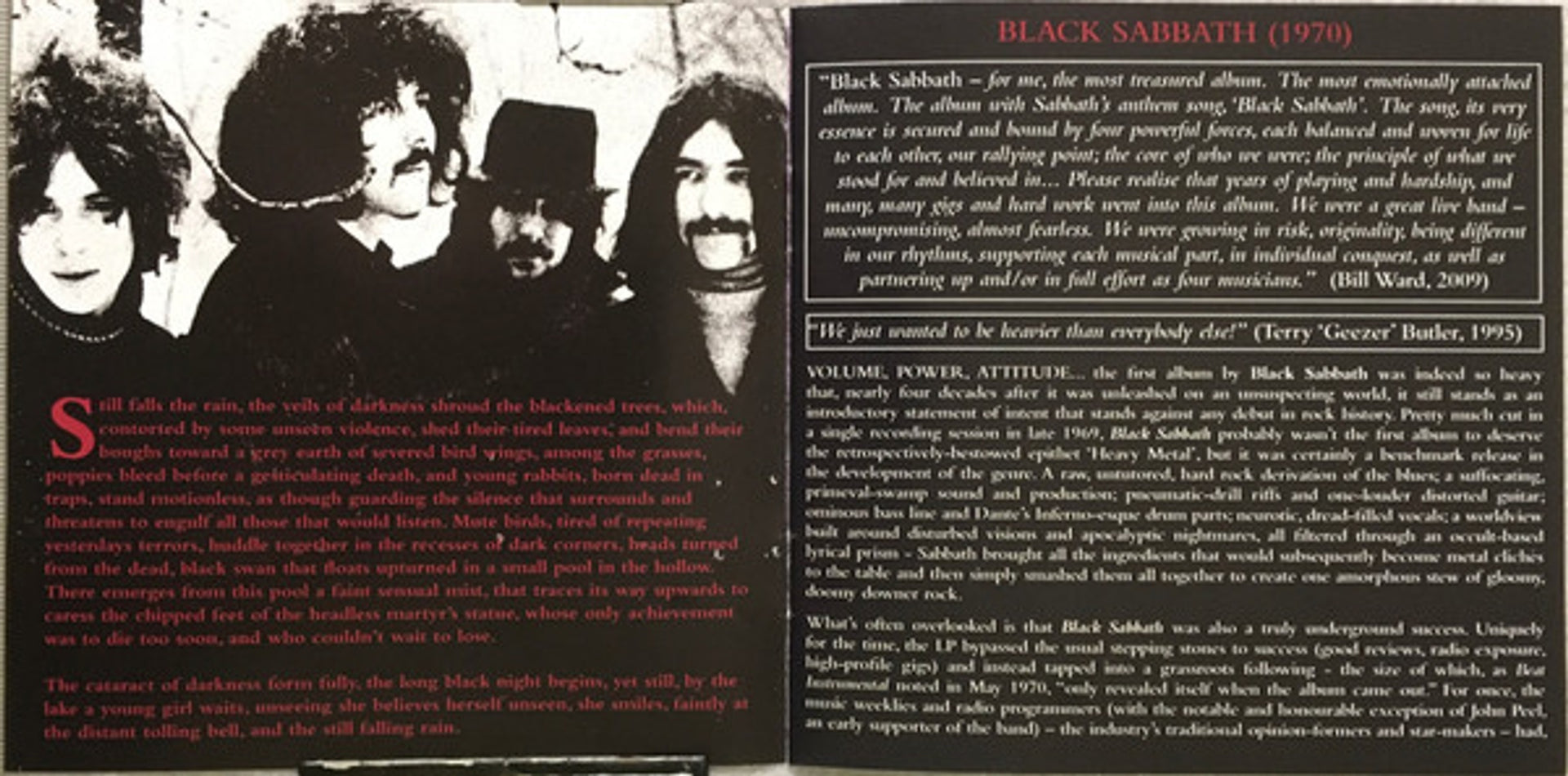 Image 3: Black Sabbath – Black Sabbath (Remastered CD) CD | Relix