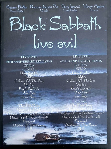 Image 3: Black Sabbath – Live Evil: 40th Anniversary (Super Deluxe CD Box Set) CD | Relix