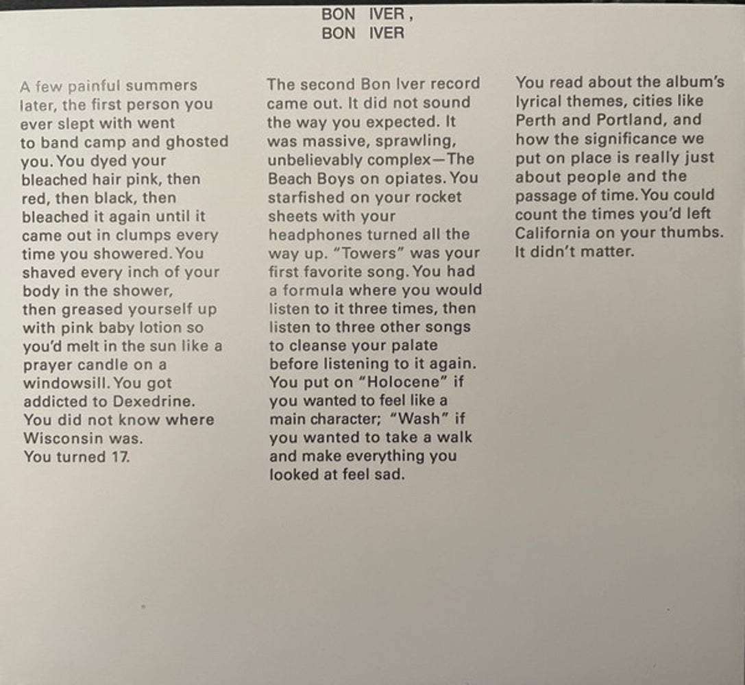 Image 3: Bon Iver – Bon Iver: 10th Anniversary Edition CD | Relix