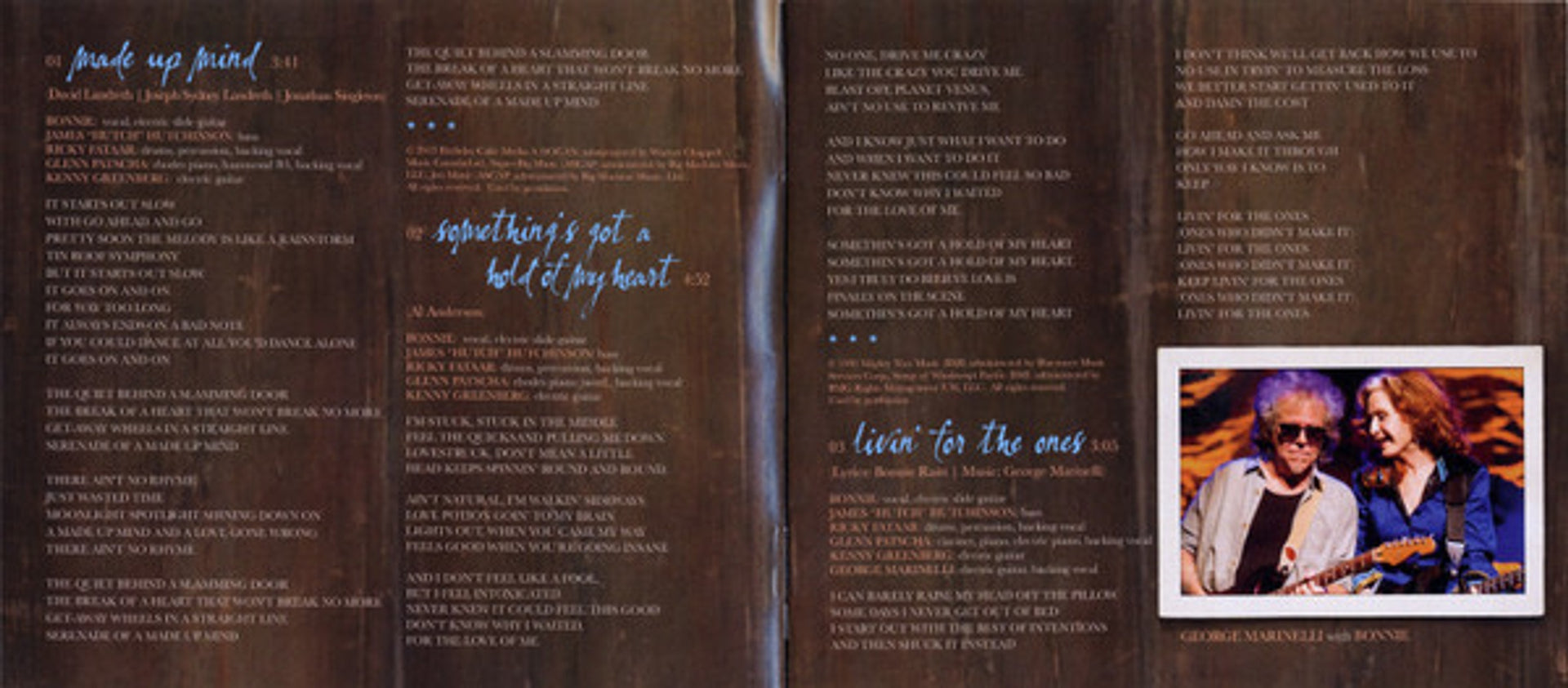 Image 3: Bonnie Raitt – Just Like That... CD | Relix