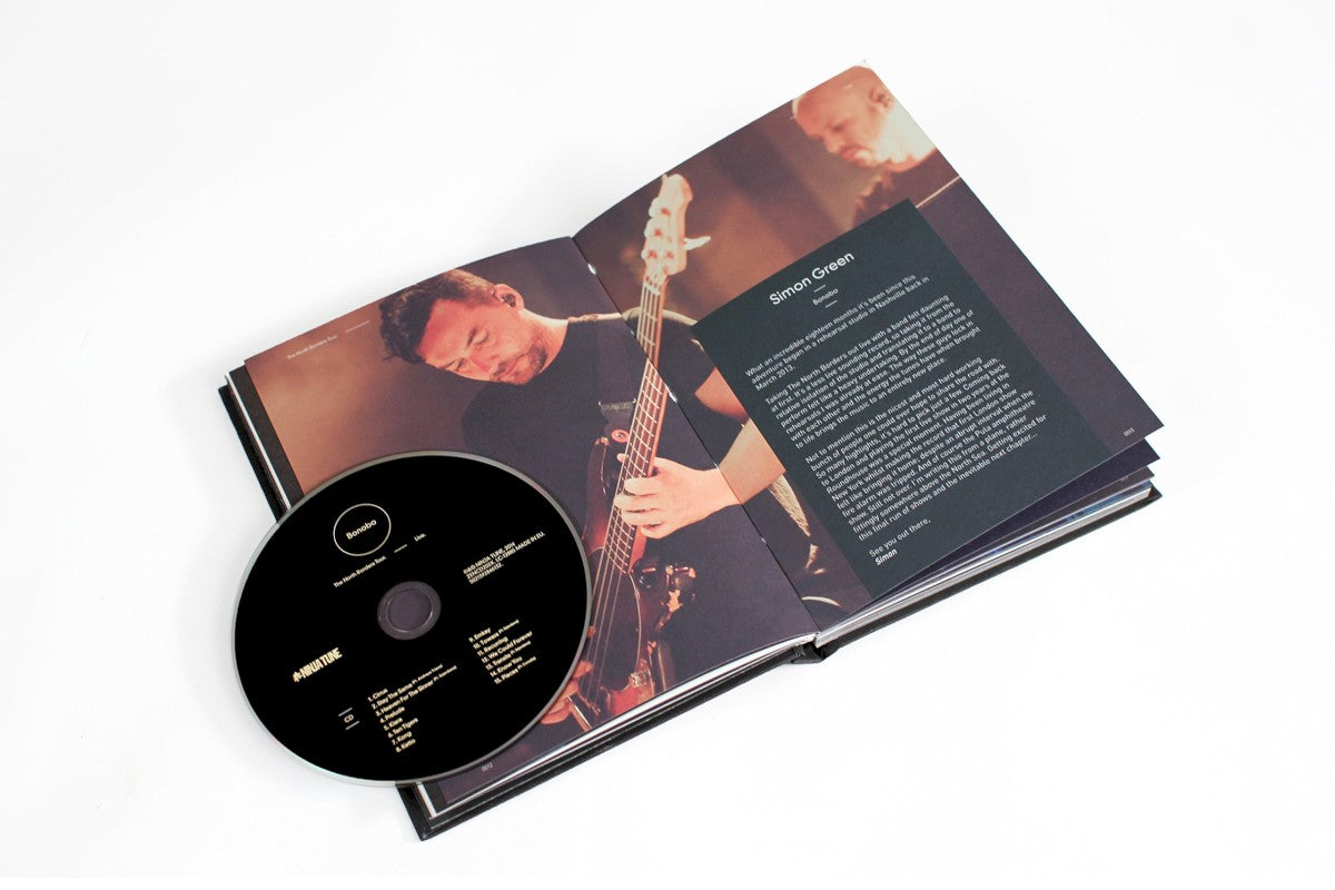 Image 3: Bonobo – North Borders Tour: Live (Deluxe w/Book & DVD CD) CD | Relix