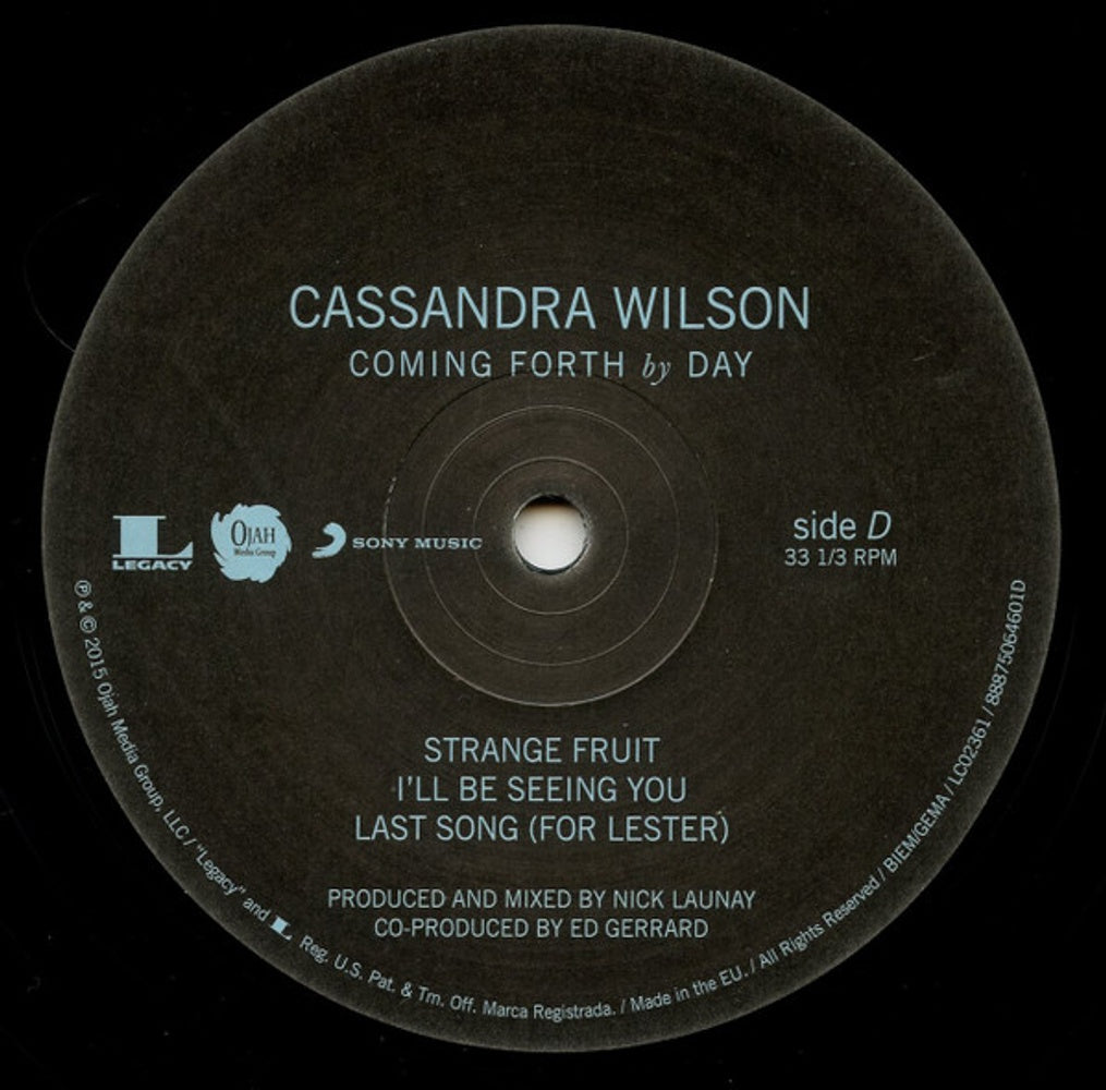 Image 3: Cassandra Wilson – Coming Forth By Day Vinyl LP | Relix