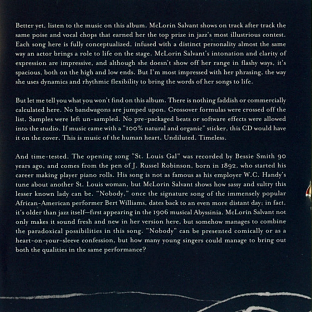 Image 3: Cecile McLorin Salvant – Womanchild CD | Relix
