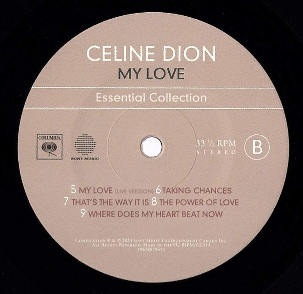 Image 3: Celine Dion – MY LOVE Essential Collection Vinyl LP | Relix