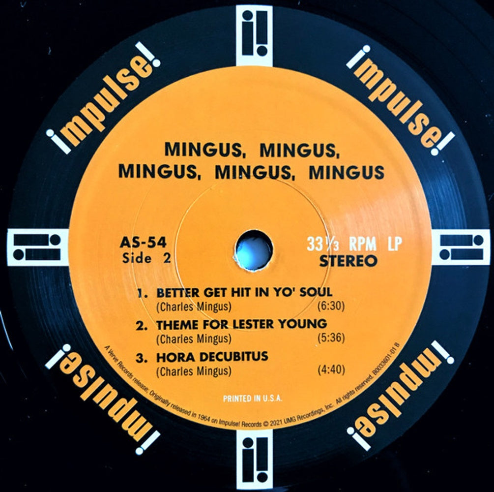 Image 3: Charles Mingus – Mingus Mingus Mingus Mingus Mingus (Verve Acoustic Sounds Series LP Vinyl) Vinyl LP | Relix