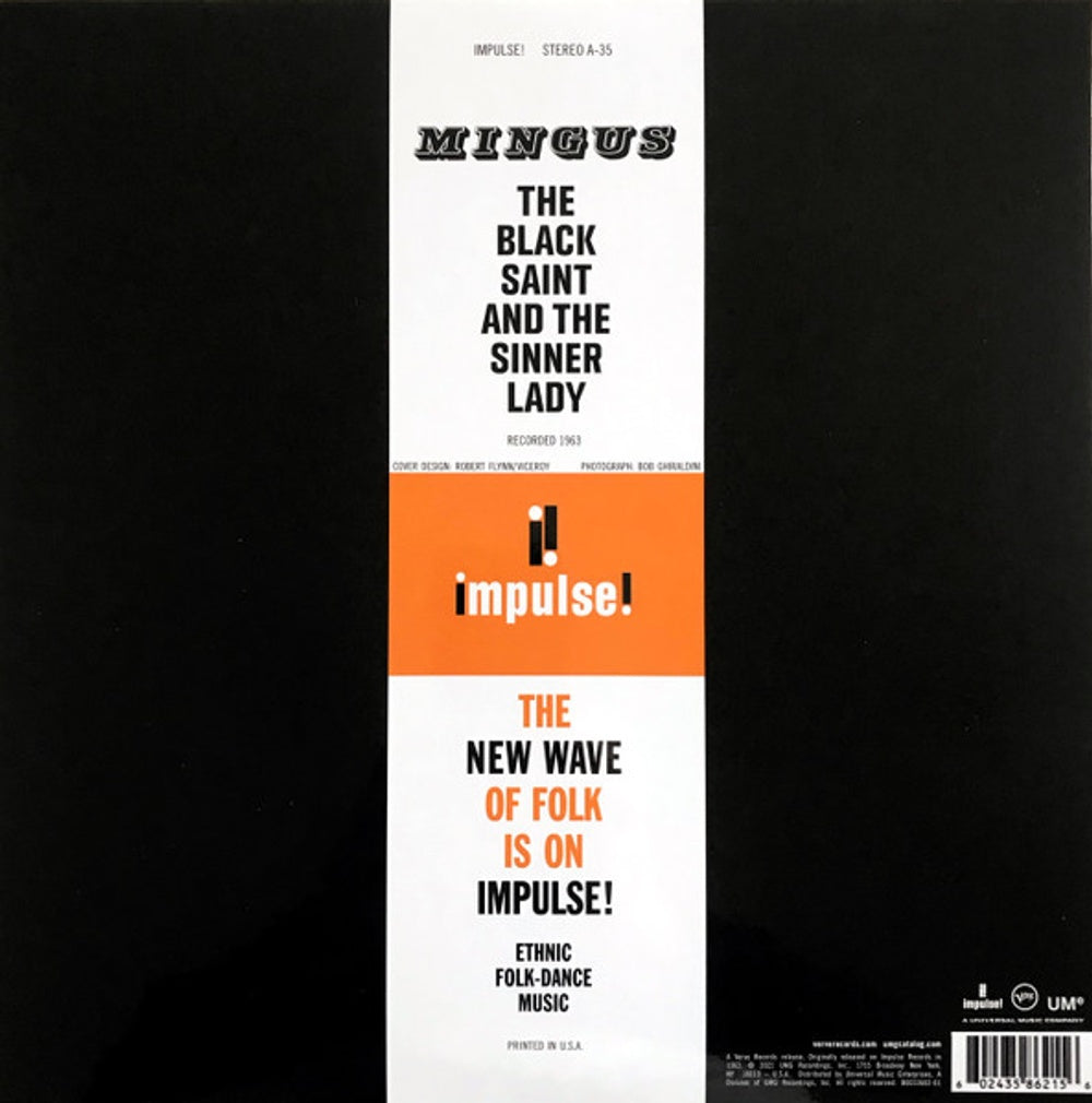 Image 3: Charles Mingus – The Black Saint And The Sinner Lady (Verve Acoustic Sounds Series LP Vinyl) Vinyl LP | Relix