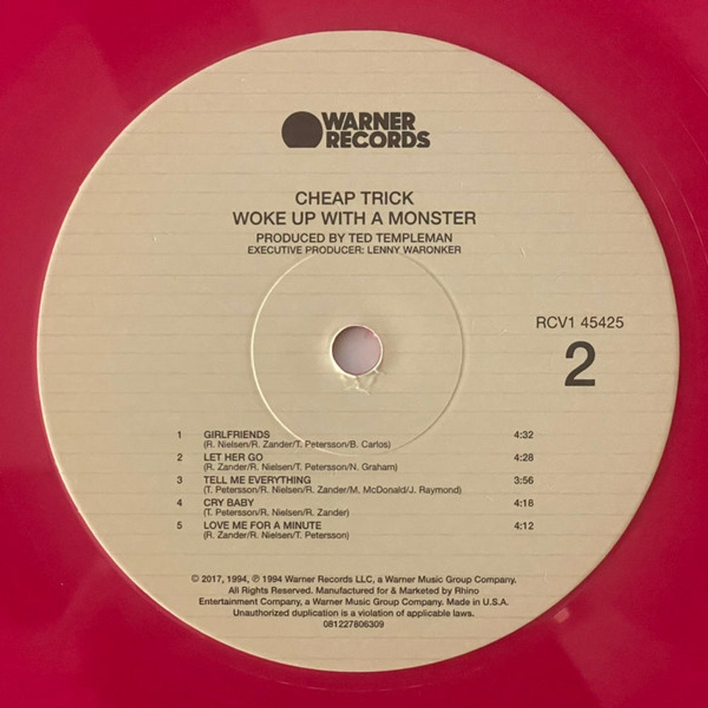 Image 3: Cheap Trick – Woke Up With A Monster (Syeor26, Colored LP Vinyl) Vinyl LP | Relix
