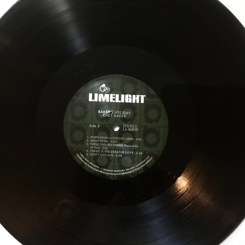 Image 3: Chet Baker – Baker's Holiday (Verve Acoustic Sounds Series LP Vinyl) Vinyl LP | Relix