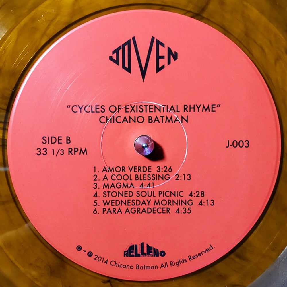 Image 3: Chicano Batman – Cycles Of Existential Rhyme (Limited Edition Marbled Magma LP Vinyl) Vinyl LP | Relix