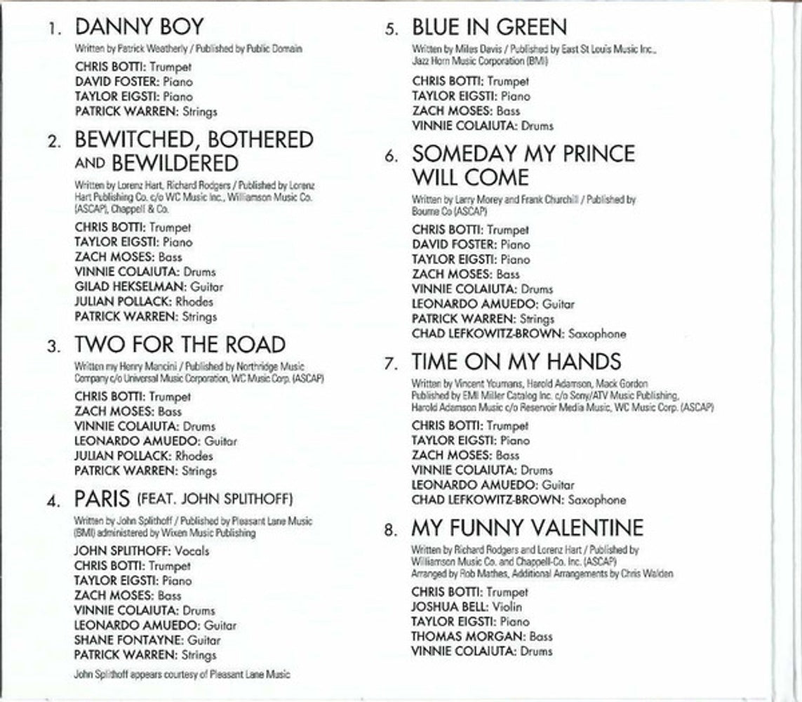 Image 3: Chris Botti – Vol. 1 CD | Relix