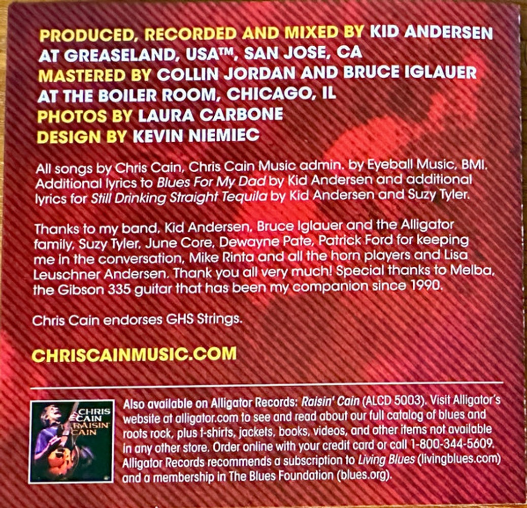 Image 3: Chris Cain – Good Intentions Gone Bad CD | Relix