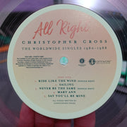Image 3: Christopher Cross – All Right: The Worldwide Singles 1980-1988 (Colored LP Vinyl) Vinyl LP | Relix