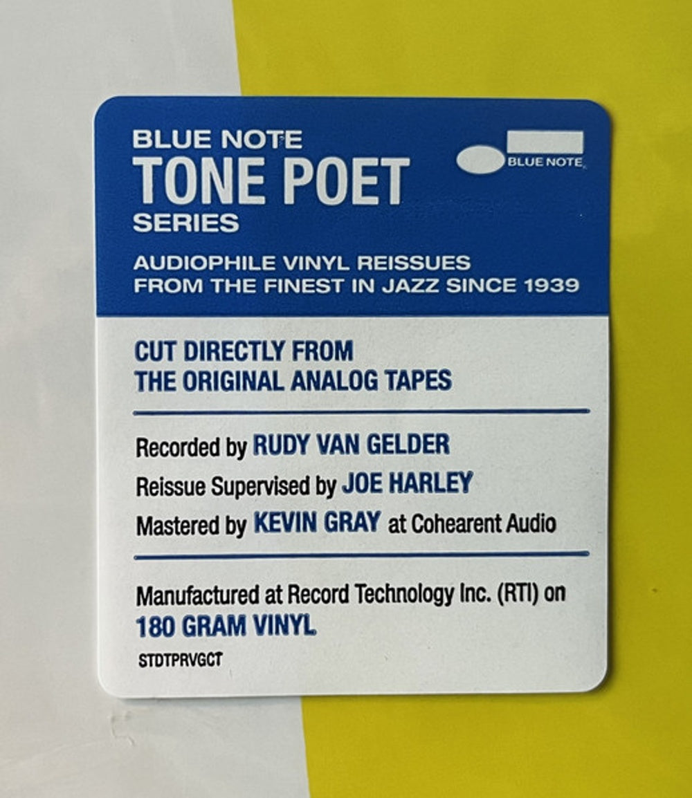 Image 3: Cliff Jordan – Cliff Jordan (Blue Note Tone Poet Series LP Vinyl) Vinyl LP | Relix