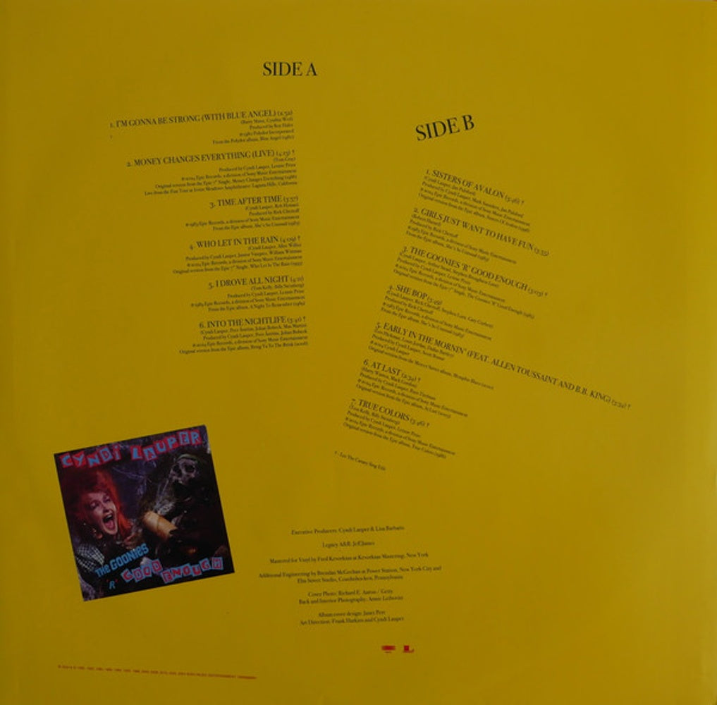 Image 3: Cyndi Lauper – Let The Canary Sing Vinyl LP | Relix