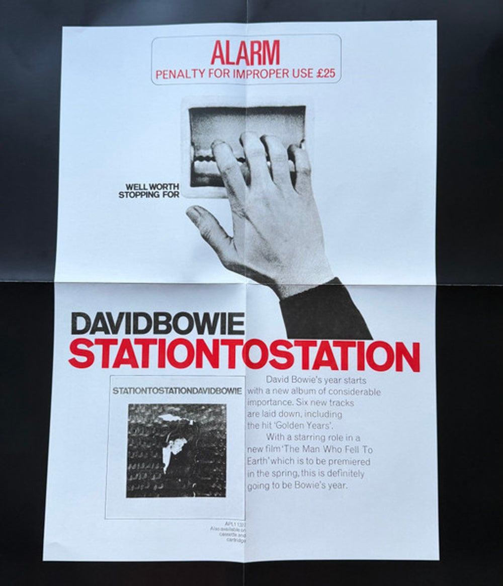 Image 3: David Bowie – Station To Station (Limited Edition, Pict, Post, Aniv LP Vinyl) Vinyl LP | Relix