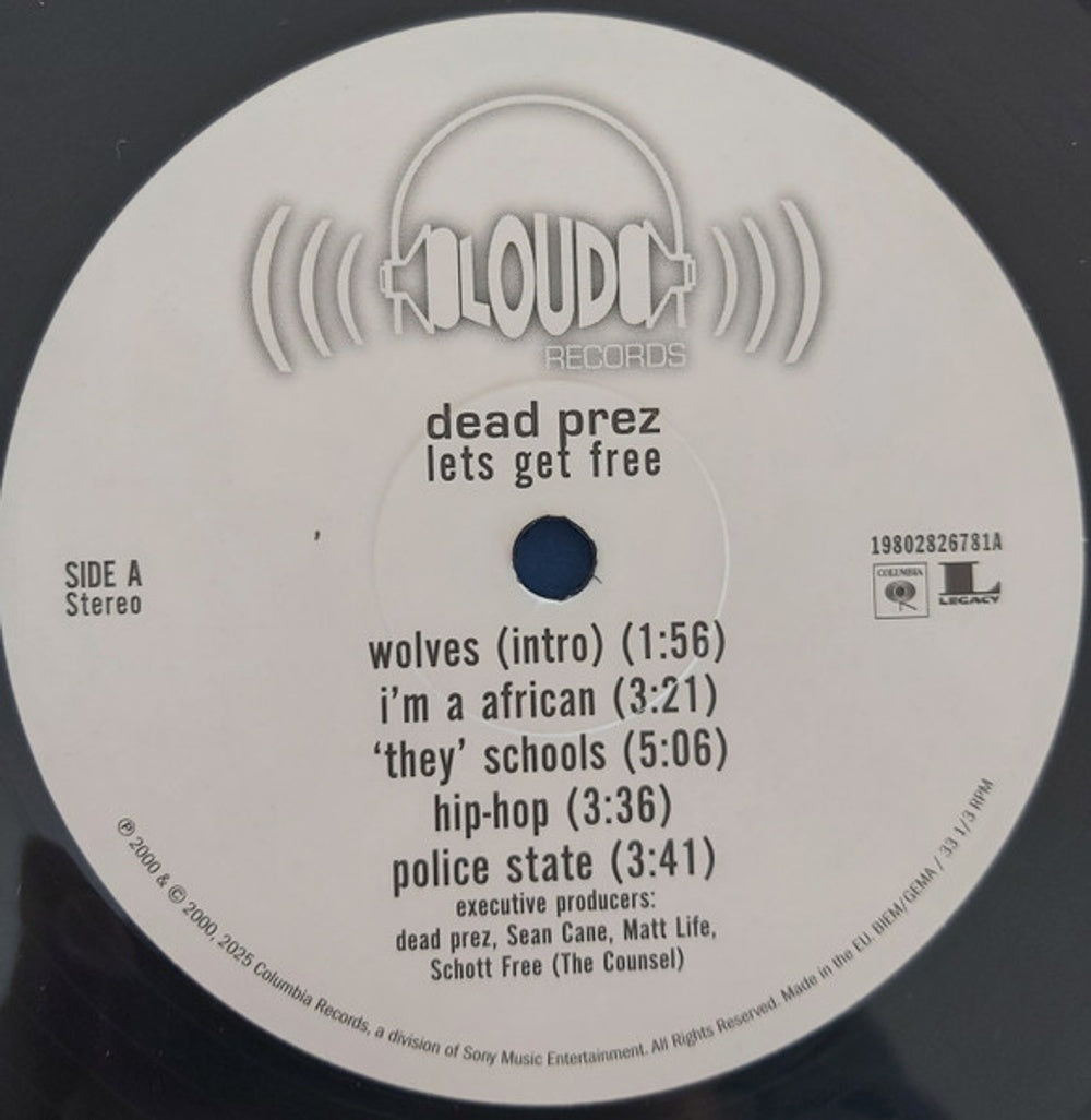 Image 3: Dead Prez – Let’s Get Free (25th Anniversary LP Vinyl) Vinyl LP | Relix
