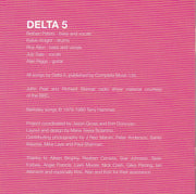 Image 3: Delta 5 – Singles and Sessions 1979-81 CD | Relix