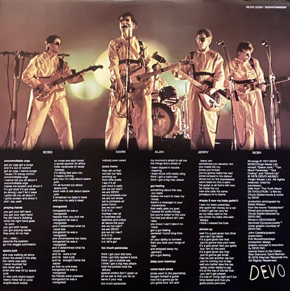 Image 3: Devo – Q: Are We Not Men? A: We Are Devo! (Rocktober LP Vinyl) Vinyl LP | Relix