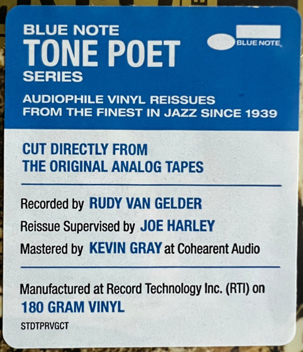 Image 3: Donald Byrd – Donald Byrd • At The Half Note Café, Vol.1 (Blue Note Tone Poet Series LP Vinyl) Vinyl LP | Relix
