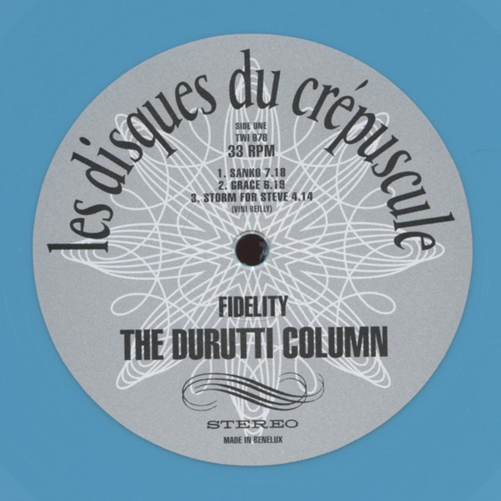 Image 3: Durutti Column – Fidelity (Blue, Bonus Tracks, Clear, Limited Edition, Download Included LP Vinyl) Vinyl LP | Relix