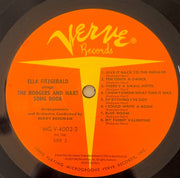 Image 3: Ella Fitzgerald – Sings the Rodgers and Hart Song Book (Verve Acoustic Sounds Series LP Vinyl) Vinyl LP | Relix