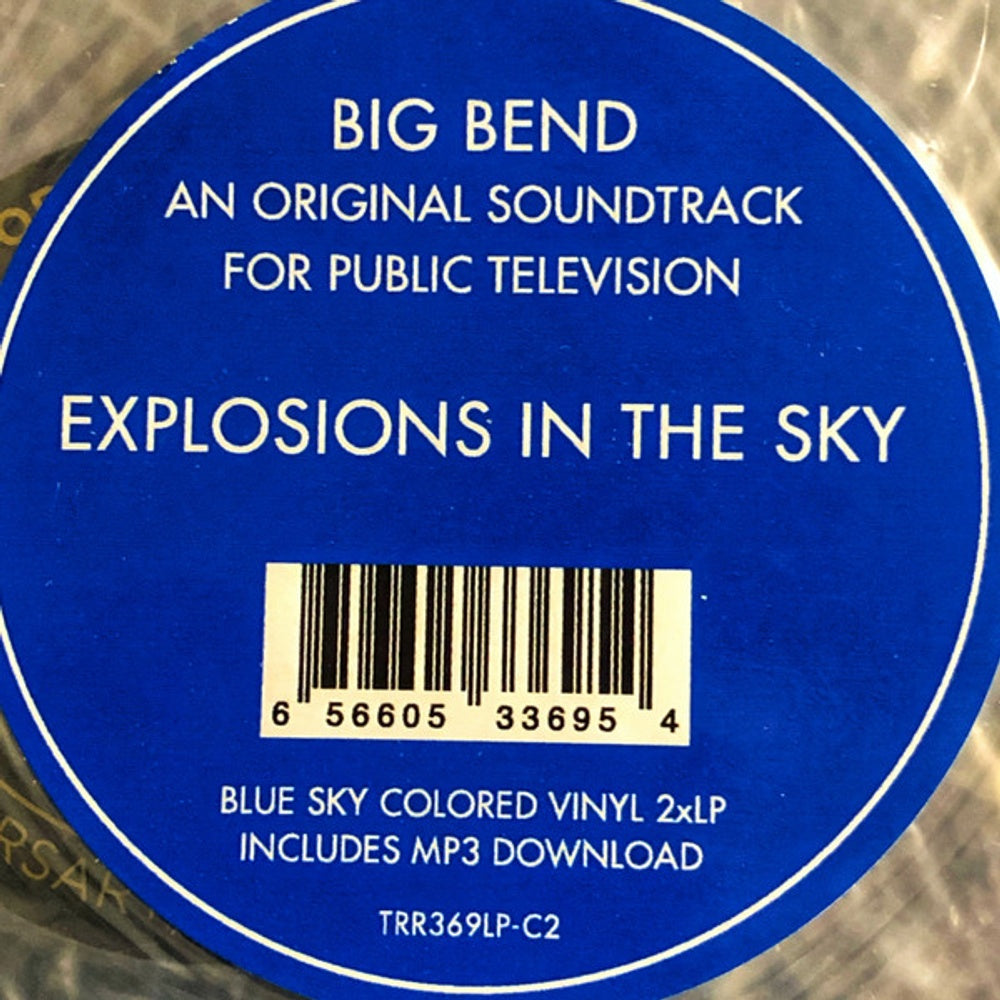 Image 3: Explosions In The Sky – Big Bend (An Original Soundtrack for Public Television, Blue Sky LP Vinyl) Vinyl LP | Relix