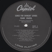 Image 3: Frank Sinatra – Songs For Swingin' Lovers (180 Gram LP Vinyl) Vinyl LP | Relix