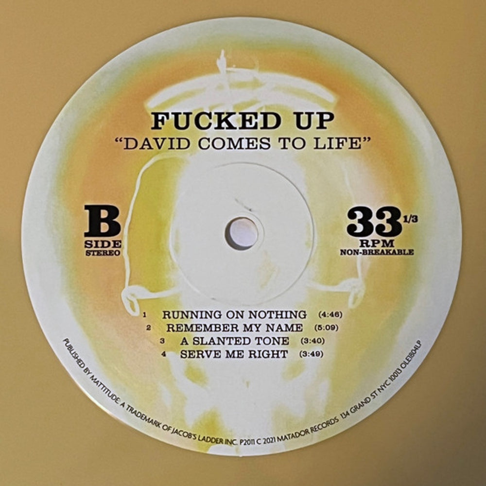 Image 3: Fucked Up – Comes To Life (Limited Edition Yellow 2-LP Vinyl) Vinyl LP | Relix