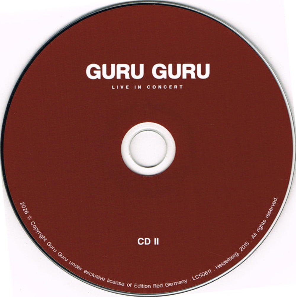 Image 3: Guru Guru – Live in Concert (3-CD) CD | Relix