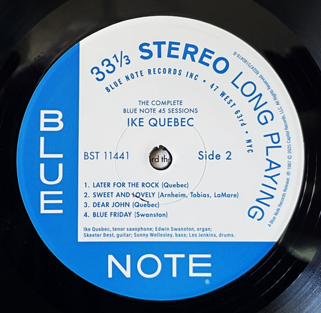 Image 3: Ike Quebec – Complete 45 Sessions (Blue Note Tone Poet Edition LP Vinyl) Vinyl LP | Relix