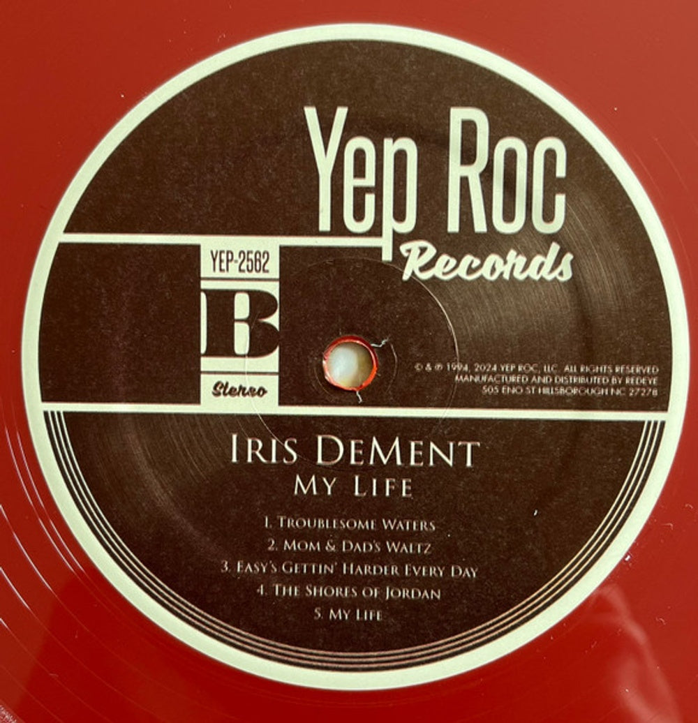 Image 3: Iris DeMent – My Life (Colored, Maro, Aniv LP Vinyl) Vinyl LP | Relix
