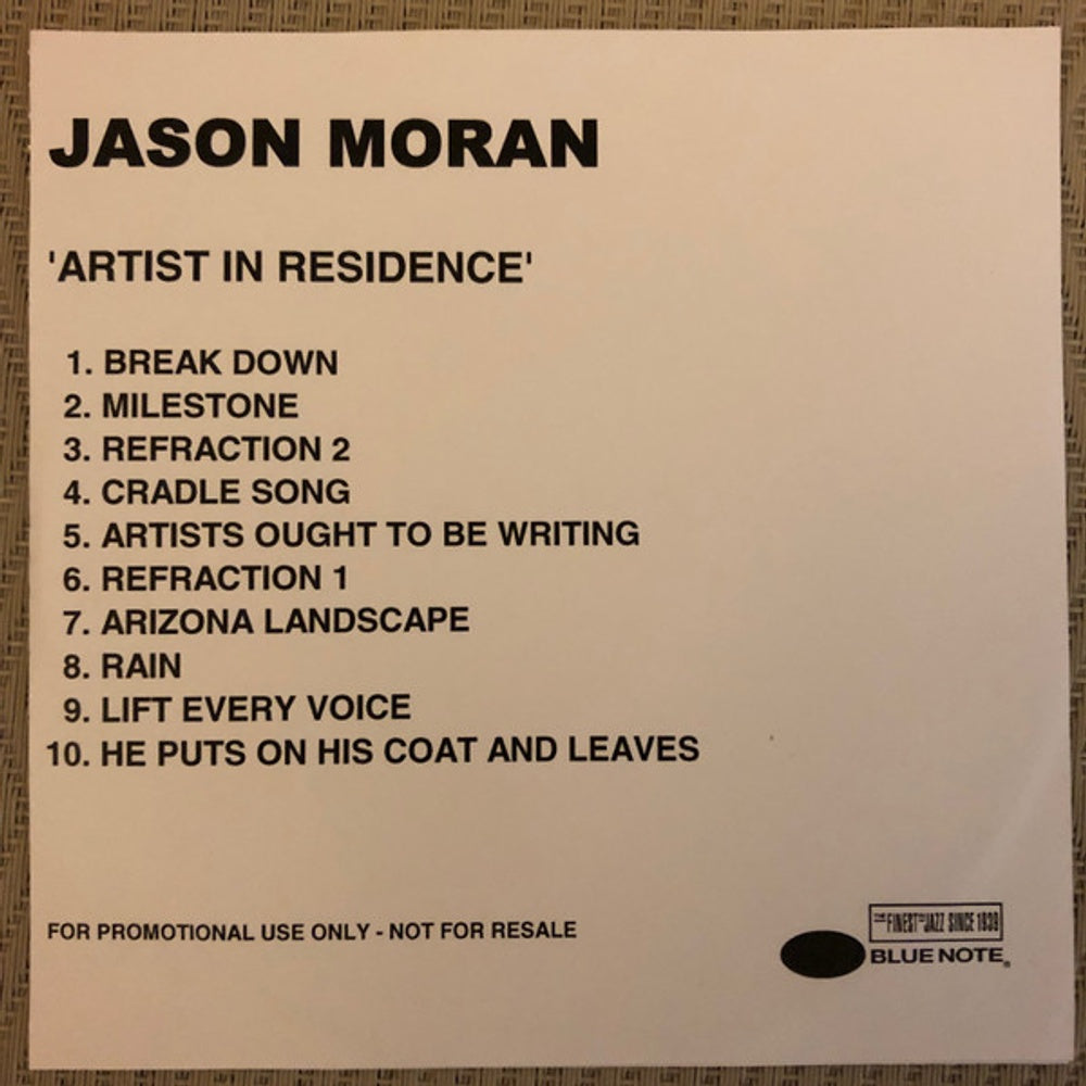 Image 3: Jason Moran – Artist in Residence CD | Relix