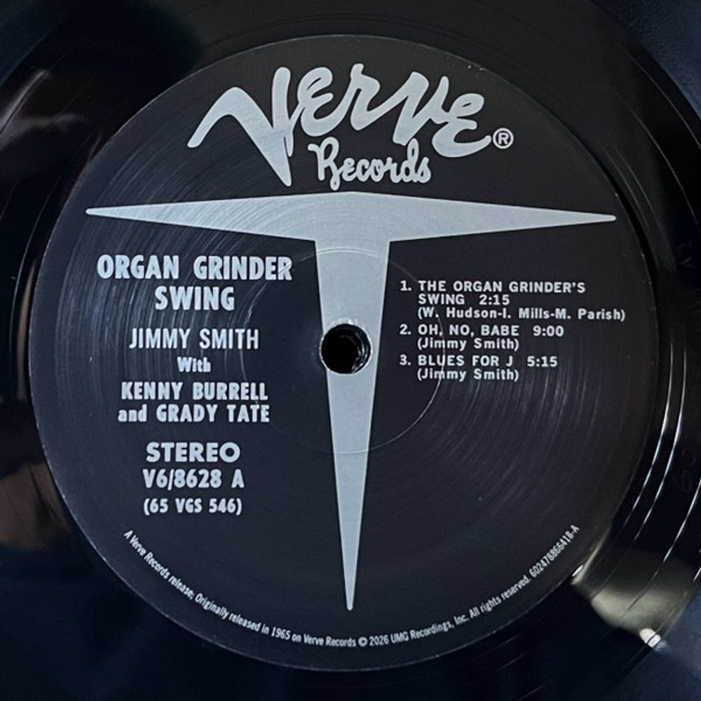Image 3: Jimmy Smith – Organ Grinder Swing (Verve Acoustic Sounds Series LP Vinyl) Vinyl LP | Relix