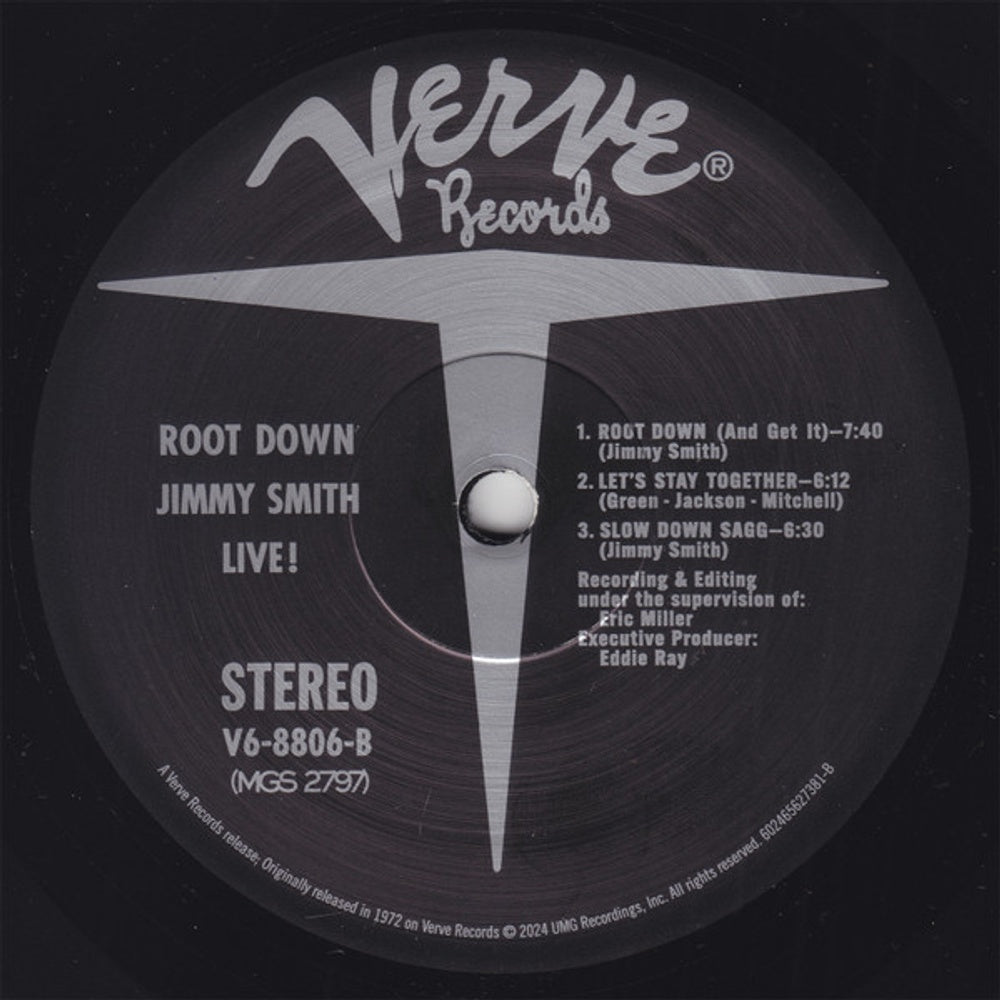 Image 3: Jimmy Smith – Root Down (Verve Acoustic Sounds Series, 180 Gram LP Vinyl) Vinyl LP | Relix