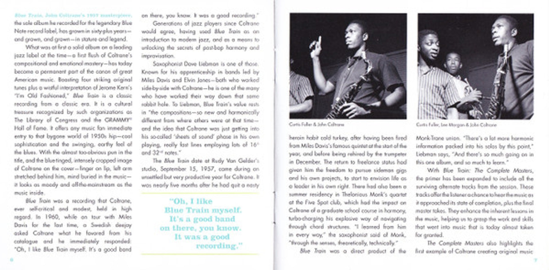 Image 3: John Coltrane – Blue Train: The Complete Masters (Blue Note Tone Poet Series CD) CD | Relix