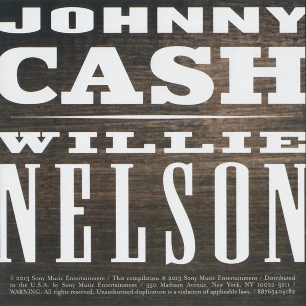Image 3: Johnny Cash / Nelson,Willie – Every Song Tells a Story CD | Relix