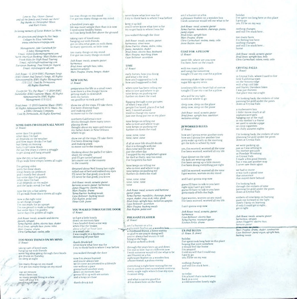 Image 3: Josh Rouse – The Embers Of Time Vinyl LP | Relix
