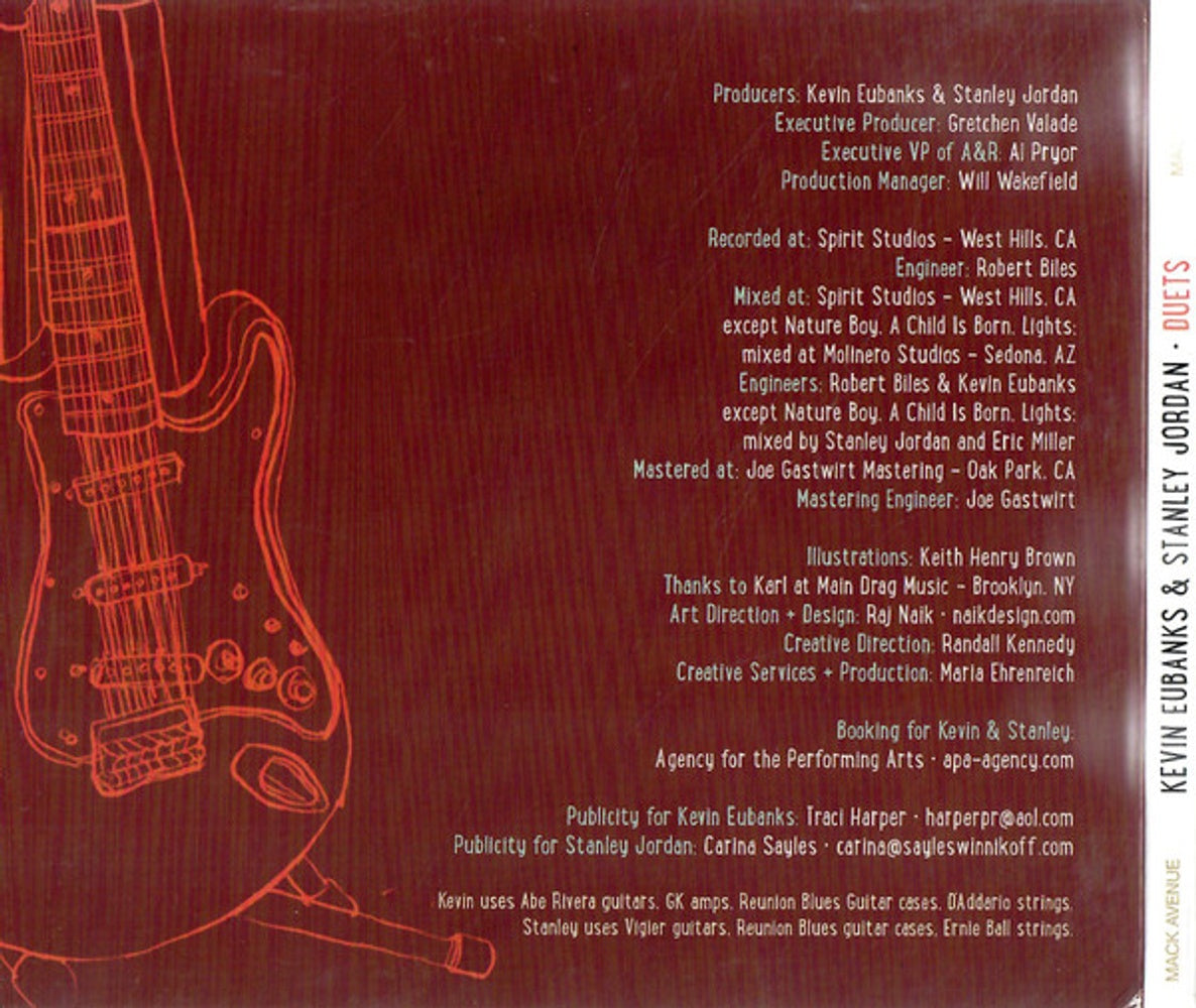 Image 3: Kevin Eubanks – Duets CD | Relix