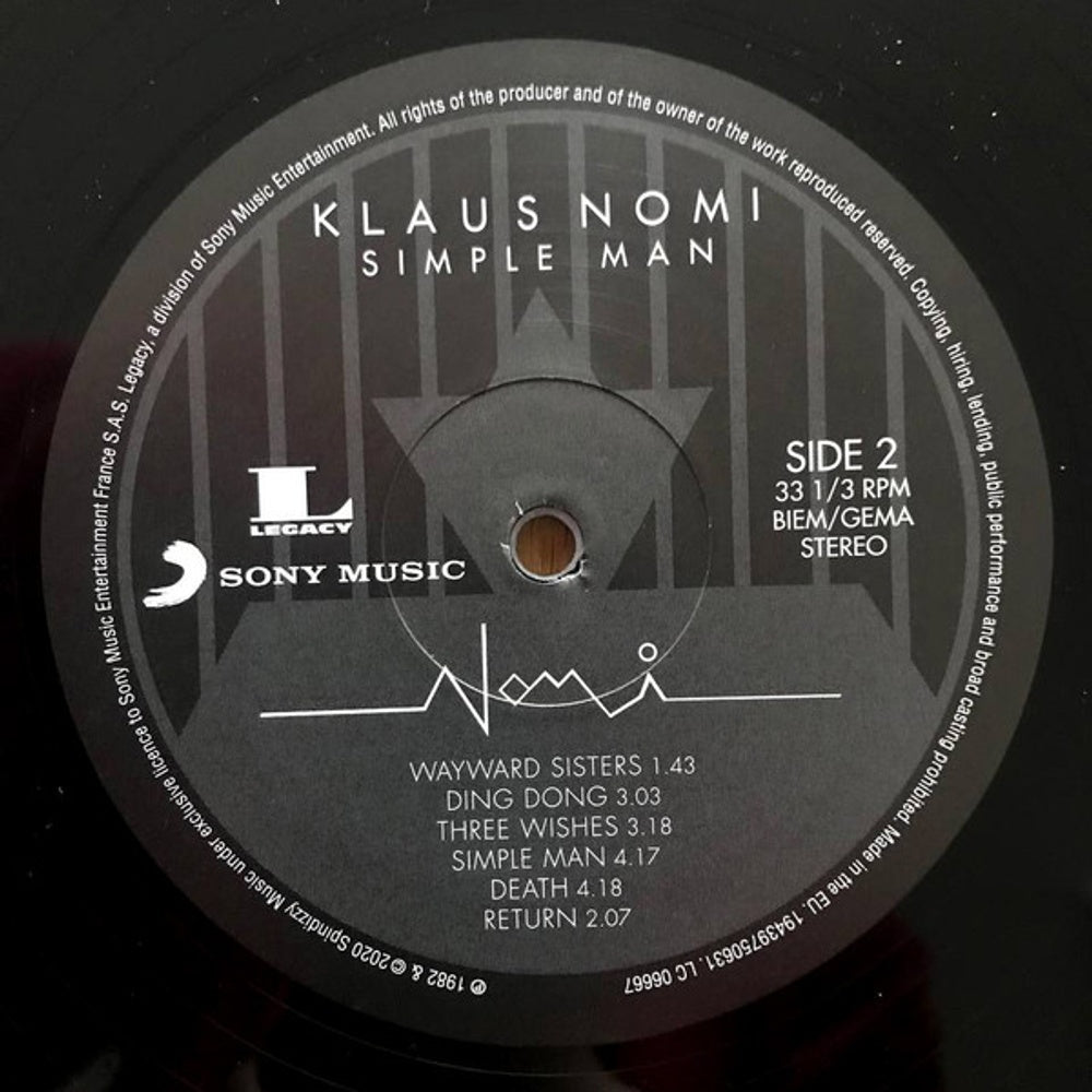 Image 3: Klaus Nomi – Nomi (Box LP Vinyl) Vinyl LP | Relix