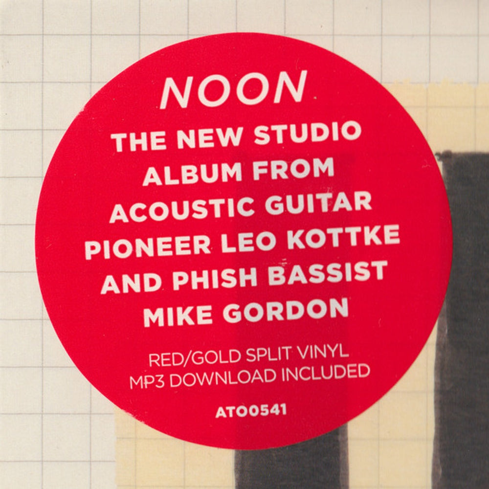 Image 3: Leo Kottke & Mike Gordon – Noon (Gold/Red LP Vinyl) Vinyl LP | Relix