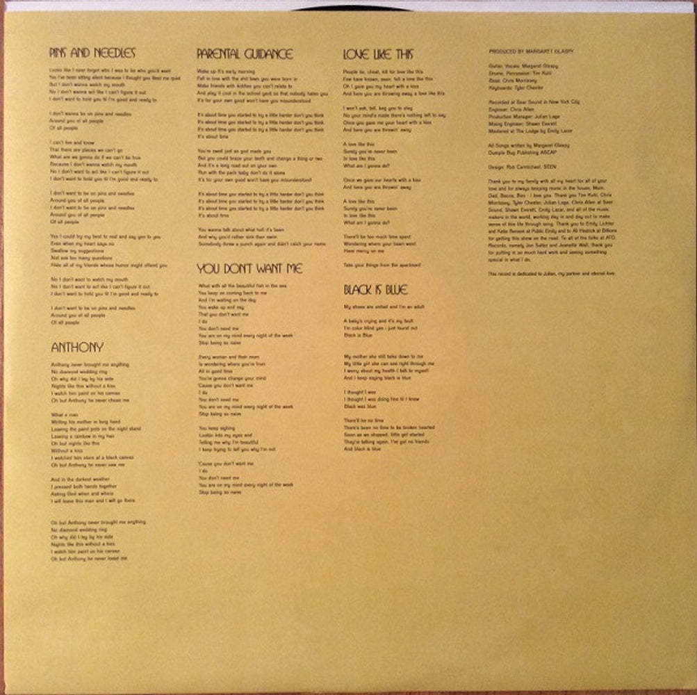 Image 3: Margaret Glaspy – Emotions And Math Vinyl LP | Relix