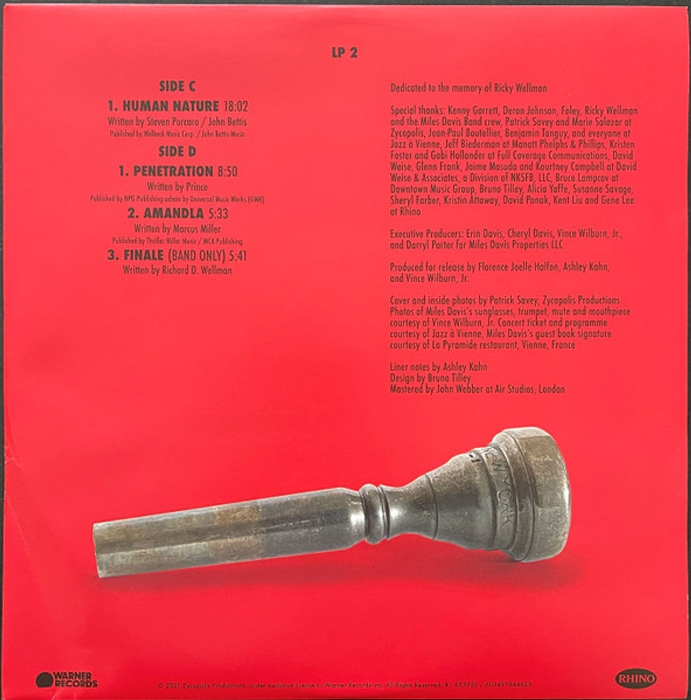 Image 3: Miles Davis – Merci Miles Live At Vienne Vinyl LP | Relix