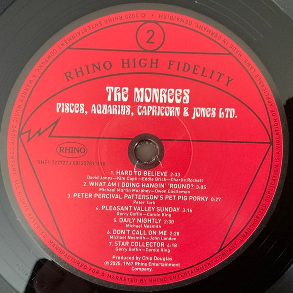 Image 3: Monkees – Pisces Aquarius Capricorn & Jones Ltd (Syeor26 LP Vinyl) Vinyl LP | Relix