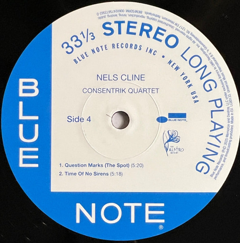 Image 3: Nels Cline – Consentrik Quartet (180g 2 LP Signed Insert) Vinyl LP | Relix
