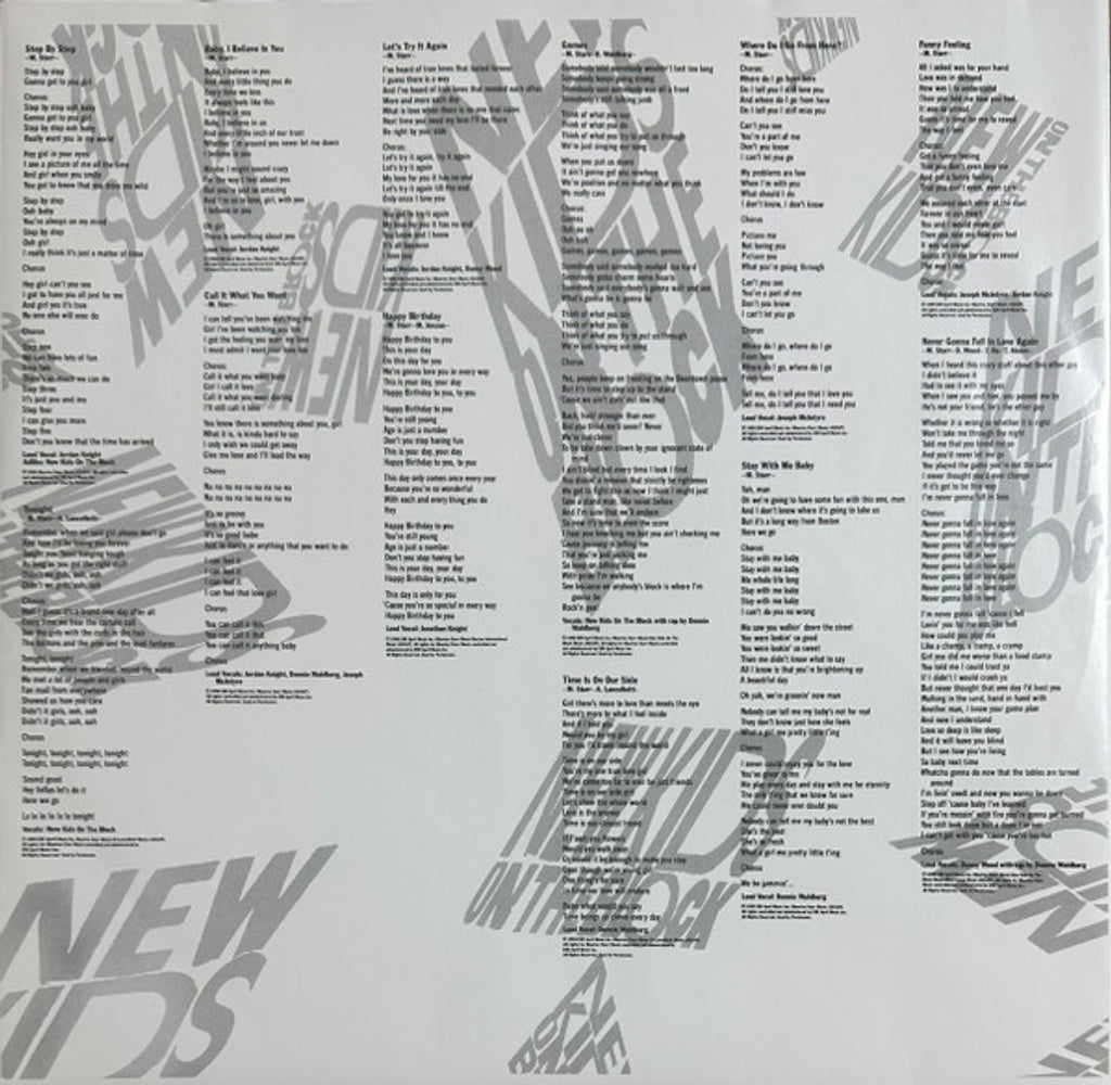 Image 3: New Kids On The Block – Step By Step Vinyl LP | Relix