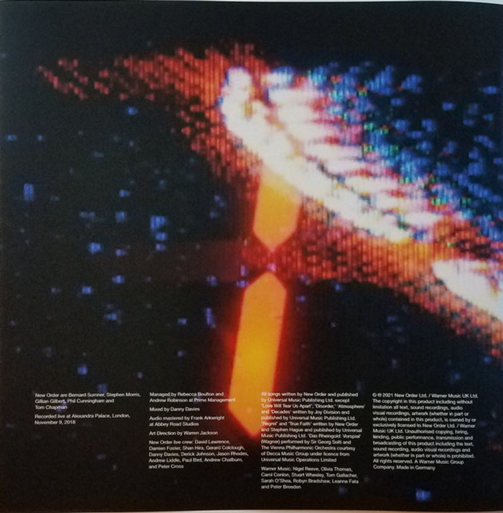 Image 3: New Order – Education Entertainment Recreation (Live LP Vinyl) Vinyl LP | Relix