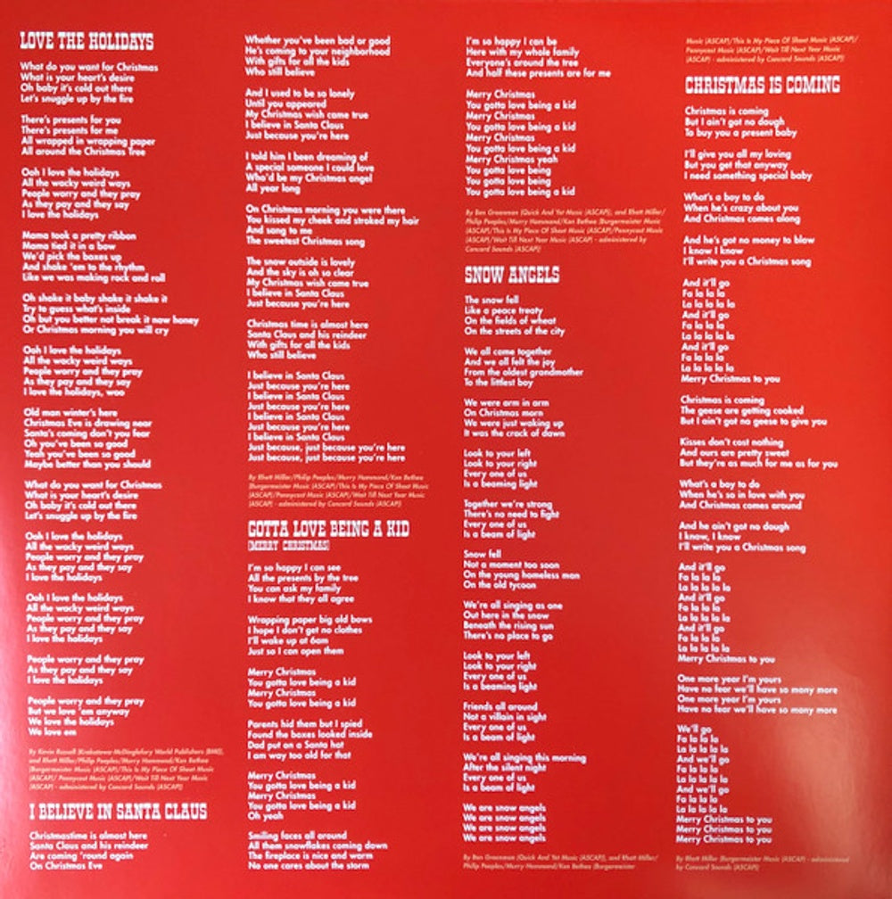 Image 3: Old 97's – Love The Holidays (Red & Green Splatter LP Vinyl) Vinyl LP | Relix
